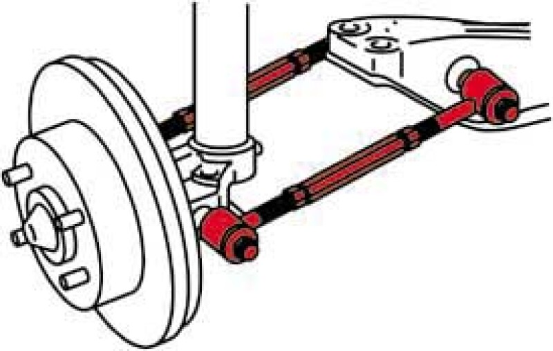 Dodge Intrepid Control Arm - Rear - SPC Performance - EZ Arm XR Adjustable - `98-`04